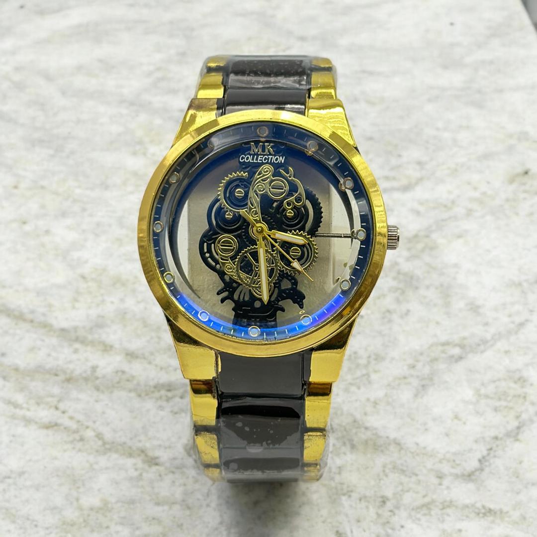 Stainless Steel Men's Analog Watch